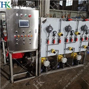 Dzelzs hlorīda dozēšanas ierīce